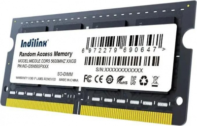 ����������� ������ Indilinx DDR5 SO-DIMM 16Gb, 5600Mhz, IND-ID5N56SP16X CL47