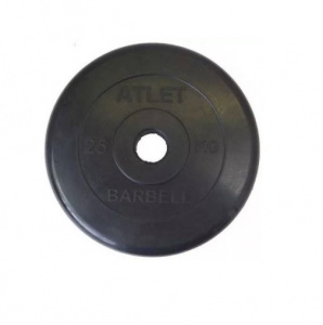 ���� ������ ���� ��� ������ Barbell Atlet 31 ��, 25 ��, black ��������-�������� ������������