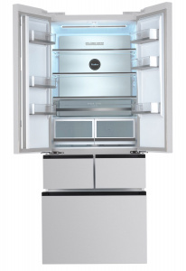 ���� �������� ����������� Tesler RFD-427BI SPARKLING WHITE ����� ��������-�������� ������������