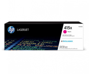���� ������ �������� �������� HP 415X magenta (����������� �������) ��������-�������� ������������