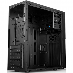 ������ ��� ���������� CBR ATX Miditower E188, ��� ��, PCC-ATX-E188-WPSU, Black