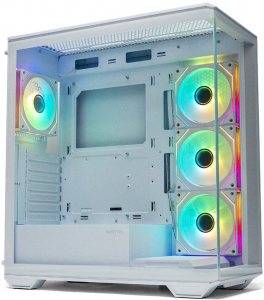 ������ ��� ���������� XASTRA Q600 4ARGB-C10 ATX 4x120mm ARGB PWM FM fans, �����