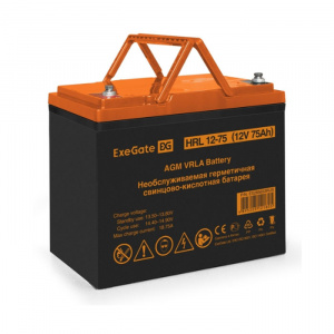 ���� ������ �������������� ������� ExeGate EX285653RUS HRL 12-75 12�/75�� black-orange ��������-�������� ������������