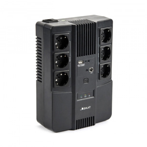 ���� ������ ���� �������������� ������� ������� SKAT-UPS 800 AI 800��/480�� black ��������-�������� ������������