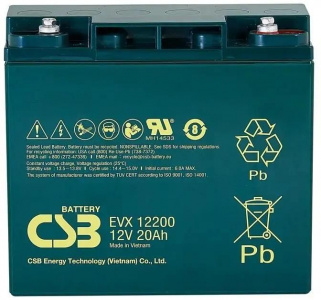 ���� ������ �������������� ������� CSB EVX12200 ��� ���, 12�, 20��, ������� ��������-�������� ������������