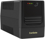 ��� ExeGate Power NB-650.LED.AVR.4C13.USB (EX299483RUS) ������, 650VA/390W, LED, AVR, 4*C13, USB, ������� 12V 7.2Ah