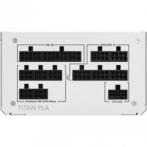 ���� ������� Montech TITAN PLA 1200W ATX 3.1, APFC, 80 PLUS Platinum (TIX0126) �����