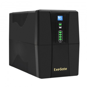 ���� ������ ���� �������������� ������� ExeGate BNB-1000.LED.AVR.2SH.RJ.USB 2�Schuko EX292786RUS black ��������-�������� ������������