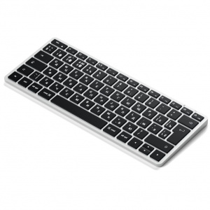 ���� ������ ���������� Satechi Slim X1 Bluetooth Backlit Keyboard, Bluetooth, Silver ��������-�������� ������������