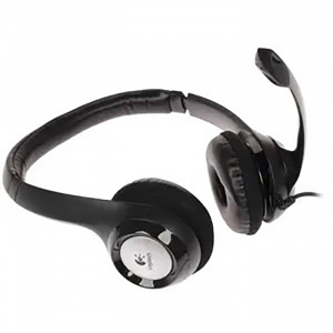 ���� ������ ��������� Logitech Stereo Headset H390 981-000803 black ��������-�������� ������������