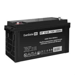 ���� ������ �������������� ������� ExeGate EX282988RUS DT 12120 12V, 120Ah ��������-�������� ������������