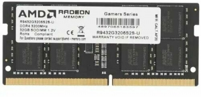 ����������� ������ AMD DDR4 3200 ��� SODIMM 32Gb R9432G3206S2S-U