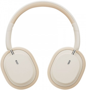 ���� ������ �������� Baseus Bowie D05 Wireless Headphones �������������� Creamy/White ��������-�������� ������������