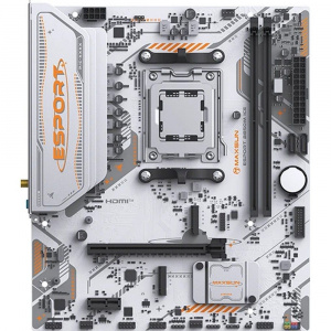 ����������� ����� MAXSUN MS-eSport B850M WIFI ICE �����, AM5, B850