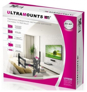 ���������� ��������� ULTRAMOUNTS UM900 23"- 42" black