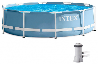 ���� ������ ������� INTEX Prism Frame Pool (26712) ��������-�������� ������������
