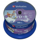 DVD-���� Verbatim 4.7 Gb, Printable, Cake Box