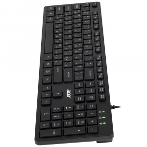 ���� ������ ���������� Acer OKW122, USB, black ��������-�������� ������������