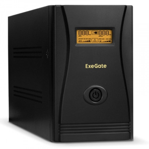���� ������ ��� ExeGate SpecialPro Smart LLB-2200.LCD.AVR.6C13.RJ.USB/EP285529RUS, black ��������-�������� ������������