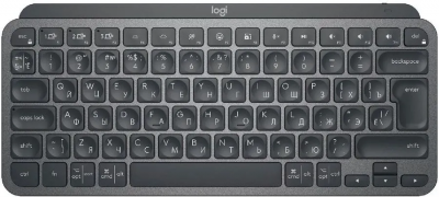 ���� ������ ���������� Logitech MX Keys Mini grey/black USB ������������ BT/Radio LED ��������-�������� ������������