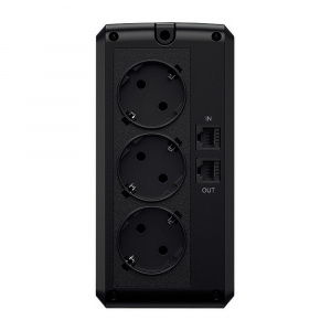 ���� ������ ��� CyberPower Line-Interactive UT650EG, 650VA/360W USB/RJ11/45, (3 EURO) ������ ��������-�������� ������������