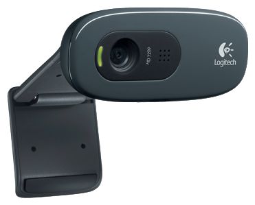 ���� ������ ���-������ Logitech HD Webcam C270 Black 960-000636 ��������-�������� ������������