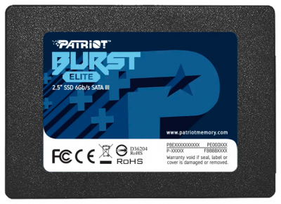 SSD-���������� Patriot Memory Burst Elite 960 GB PBE960GS25SSDR 2.5"