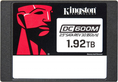 SSD-���������� Kingston Enterprise SSD 1,92Tb DC600M R560/W530MB/s 3D