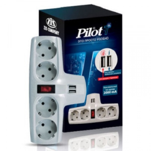 ���� ������ ������� ������ Pilot T USB, white ��������-�������� ������������