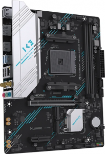 ����������� ����� Maxsun MS-B550M GAMING WIFI ������, AM4, mATX, 2*DDR4, VGA/HDMI, 2*SATA3, 2*M.2