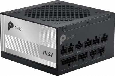 ���� ������� MSI ATX 850W PRO A850PL PCIE5 (306-7ZPLY) ������, 80 PLUS Platinum