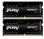 ����������� ������ DDR4 32Gb 3200MHz Kingston FURY SODIMM 2x16Gb Impact KF432S20IBK2/32