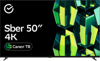 ��-��������� Sber SDX-50U4124 ������, (50" ����� �� Frameless 4K Ultra HD 60Hz)
