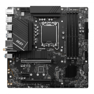 ����������� ����� MSI PRO B760M-A WIFI DDR4 B760,LGA1700,4DDR4 mATX 2*HDMI.2*DP WIFI