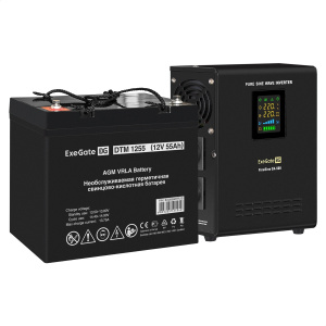 ���� ������ �������� ��� ExeGate FineSine SX-500.LCD.AVR.2SH EX295995RUS + ������� 55A� EX285667RUS 1�� ������ ��������-�������� ������������
