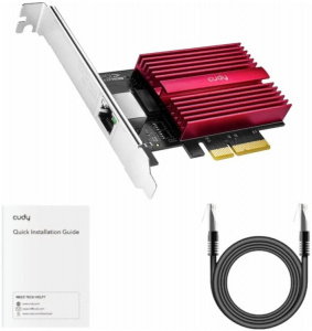 ������� ������� Cudy PCI-E 10G PCI Express Adapter Marvell AQC113 (PE10G) �������
