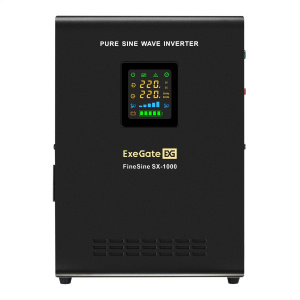 ���� ������ ��� ExeGate EX295997RUS + ������� 150A� EX282990RUS FineSine SX-1000.LCD.AVR.2SH ��������-�������� ������������