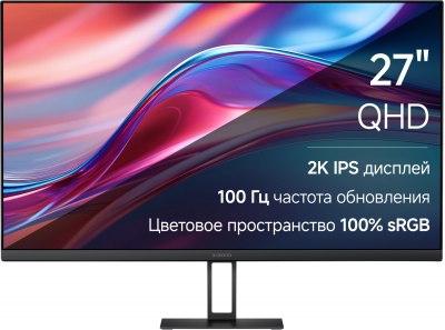 ���� ������ ������� Xiaomi 2K A27Qi EU (ELA5812EU) 27" ������, 2560x1440, 100Hz, 6��, HDMI/Display Port ��������-�������� ������������