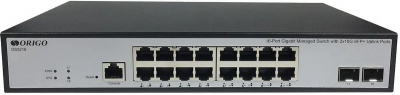 ���������� Origo OS3218 (OS3218/A1A) ����� 16x1����/� 2SFP+ �����������