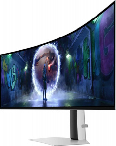 ���� ������ ������� 49" Samsung Odyssey OLED G9 S49DG932SIXCI ����������� 5120x1440, 240Hz, OLED LED, HDMI ��������-�������� ������������