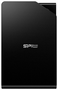 ���� ������ ������� ���� ������� Silicon Power Stream S03 2TB, USB3.0, Black ��������-�������� ������������
