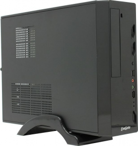 ������ ��� ���������� Exegate EX268697RUS MI-208 Black, miniITX/mATX, ��� ��, 2*USB, Audio