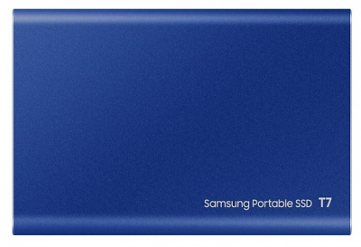 ���� ������ SSD-���������� ������� Samsung 1TB T7 Touch (MU-PC1T0H/WW), blue ��������-�������� ������������