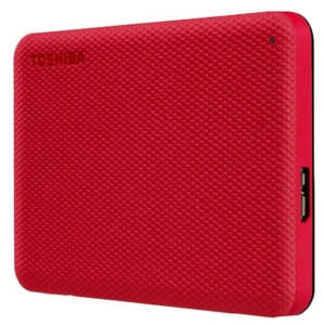 ���� ������ ������� ���� ������� Toshiba Canvio Advance HDTCA40ER3CA, 4��, red ��������-�������� ������������