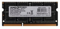 ����������� ������ AMD R3 Value Series Black DDR3 SO-DIMM 4GB 1333MHz