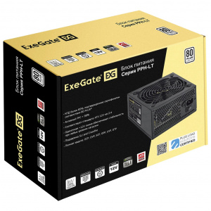 ���� ������� ExeGate EX292146RUS-S 1000PPH-LT 1000W, ATX, 80 PLUS, Black