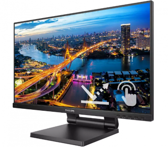���� ������ ������� PHILIPS 21.5"" 222B1TC/00 Black ��������-�������� ������������