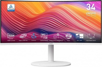 ���� ������ ������� 34" MSI Modern MD342CQPW (9S6-3PC59H-036) ����� ��������-�������� ������������