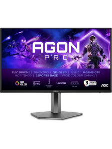 ���� ������ ������� AOC 31,5" AG326UD (16:9, QD-OLED, UHD, 0,03ms, 1000cd, 165Hz) ������ ��������-�������� ������������