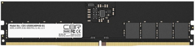 ����������� ������ CBR CD5-US08G48M40-01 ������ (8GB DDR5 DIMM (UDIMM) 4800MHz)